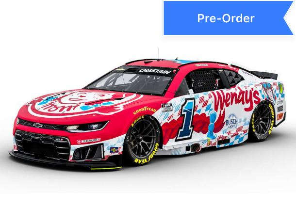Ross Chastain 2026 Wendy's Foil Number 1:24 Diecast *PREORDER