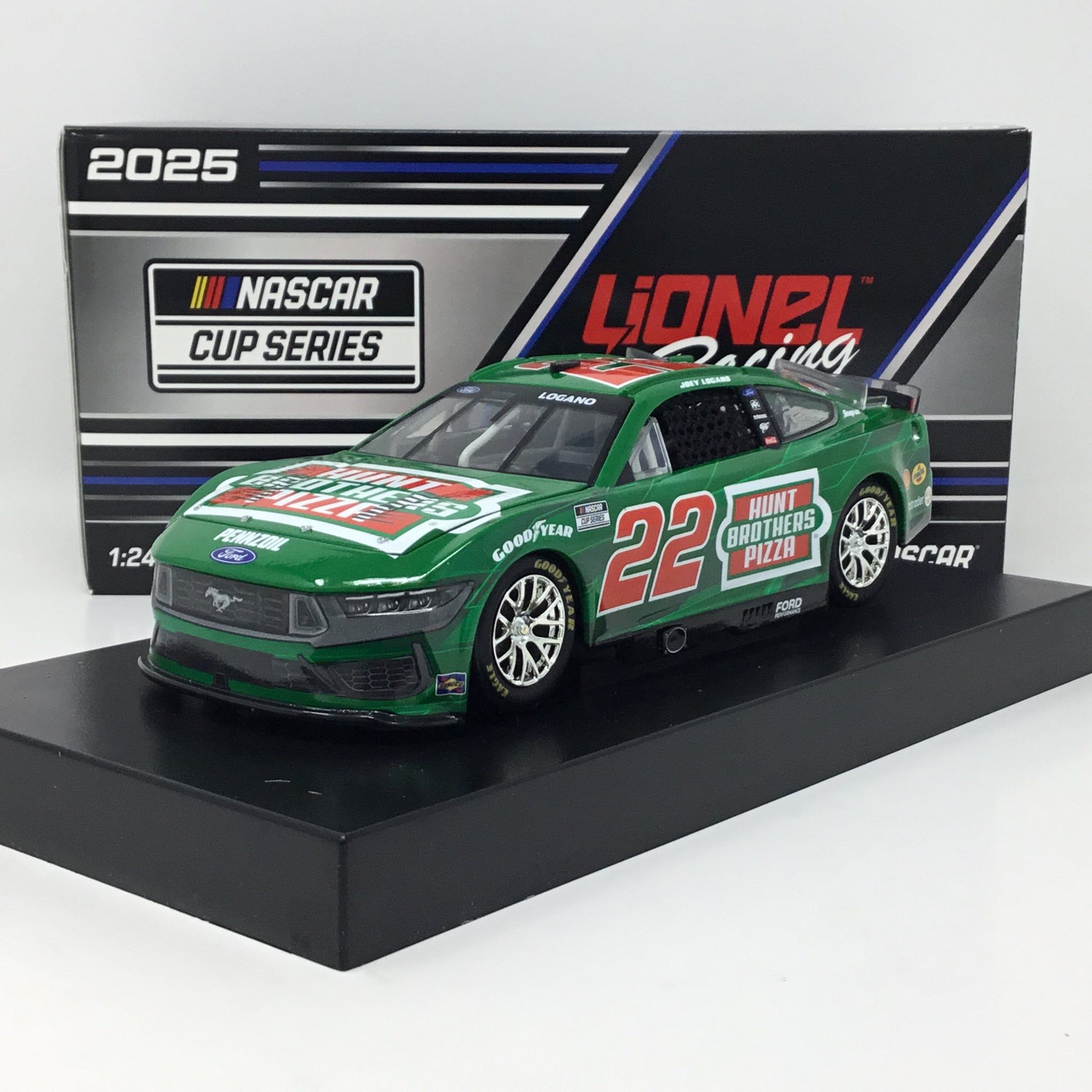 Joey Logano 2025 Hunt Brothers Pizza 1:24 Diecast – Spoiler Diecast