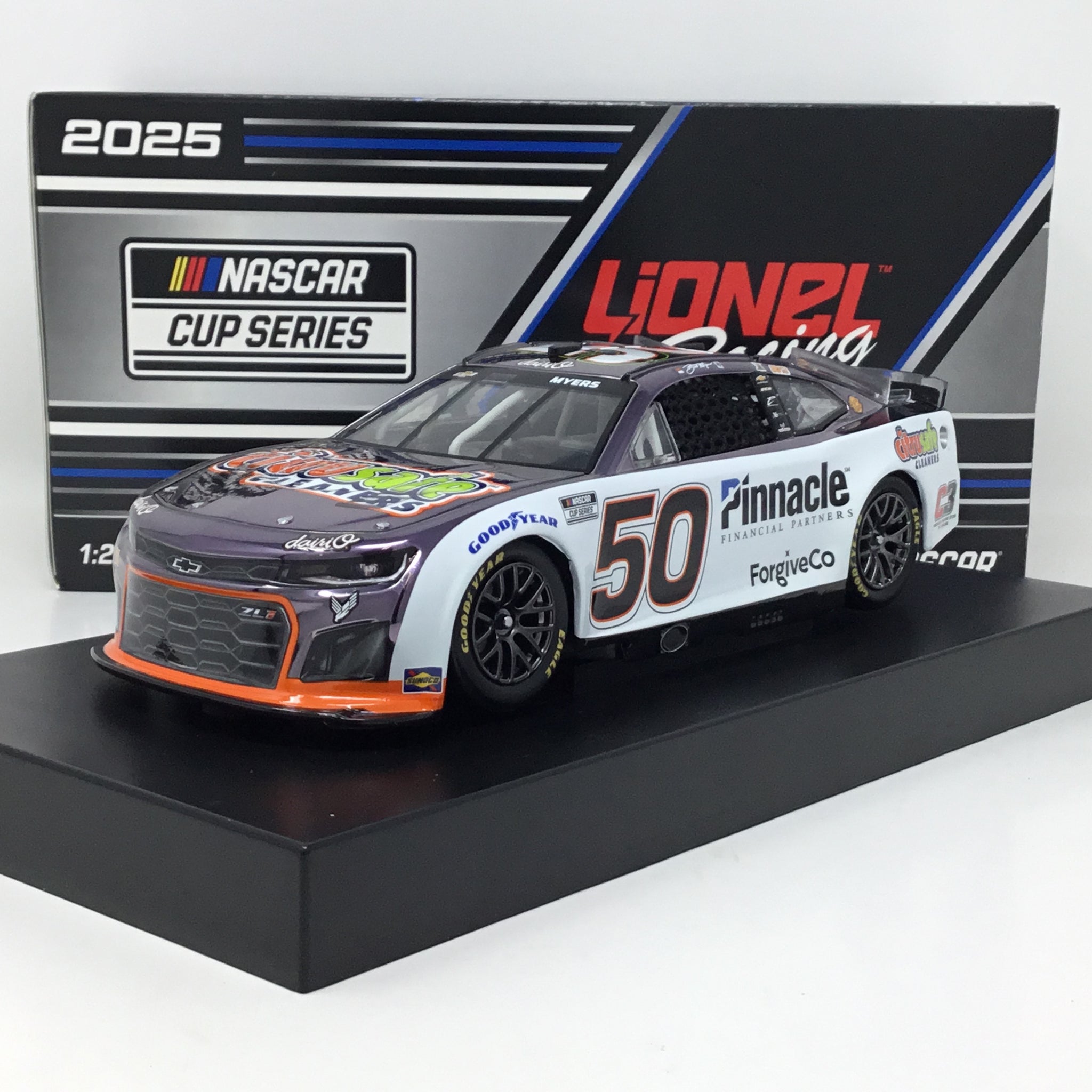 Burt Myers 2025 Citrusafe Cleaners 1:24 Color Chrome Diecast