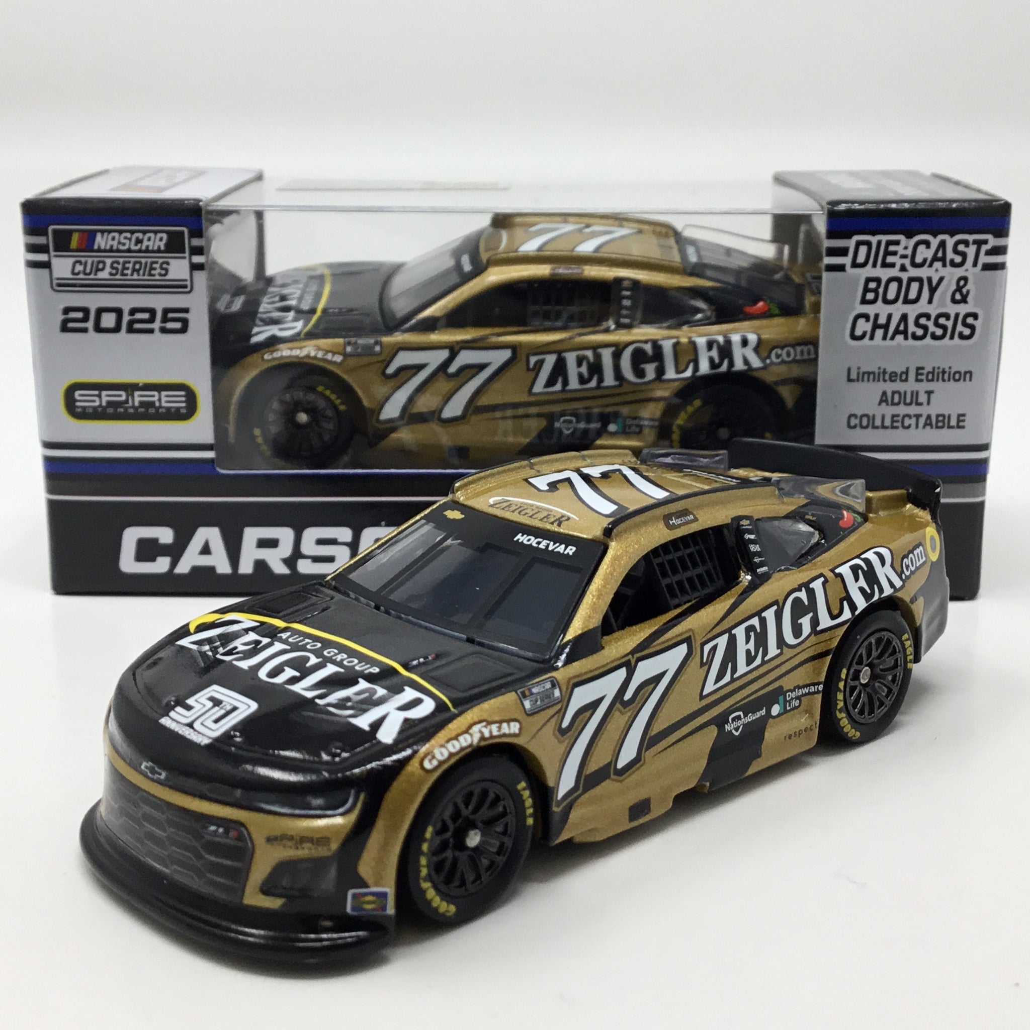 Carson Hocevar 2025 Zeigler 50th Anniversary 1:64 Diecast