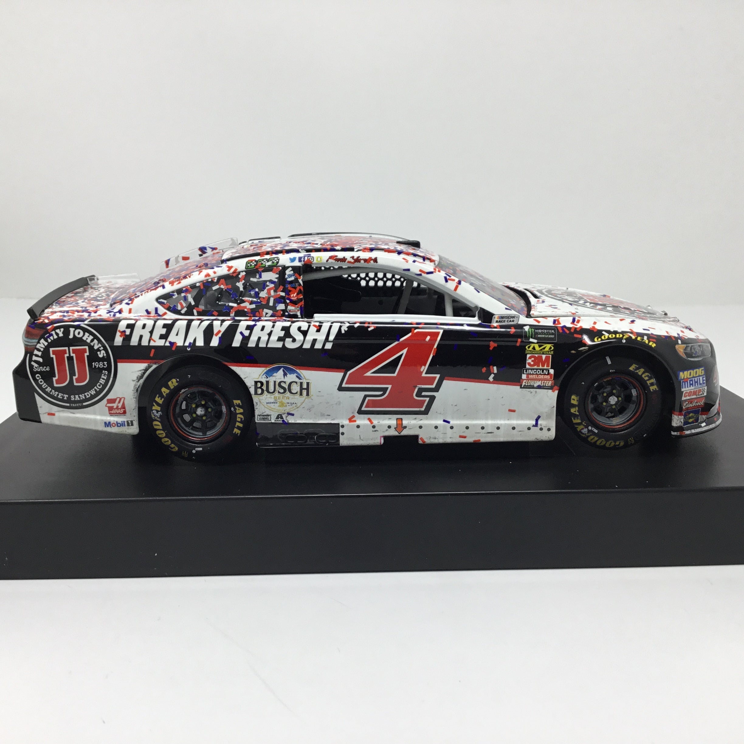 Kevin Harvick 2018 Jimmy John's Dover Race Win 124 Diecast Spoiler