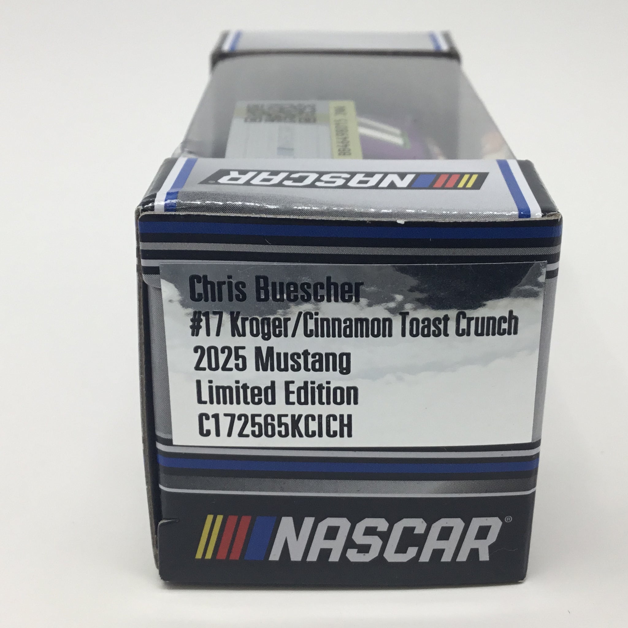 Chris Buescher 2025 Kroger / Cinnamon Toast Crunch Foil Number 1 Chris Buescher 2025 Kroger / Cinnamon Toast Crunch Foil Number 1