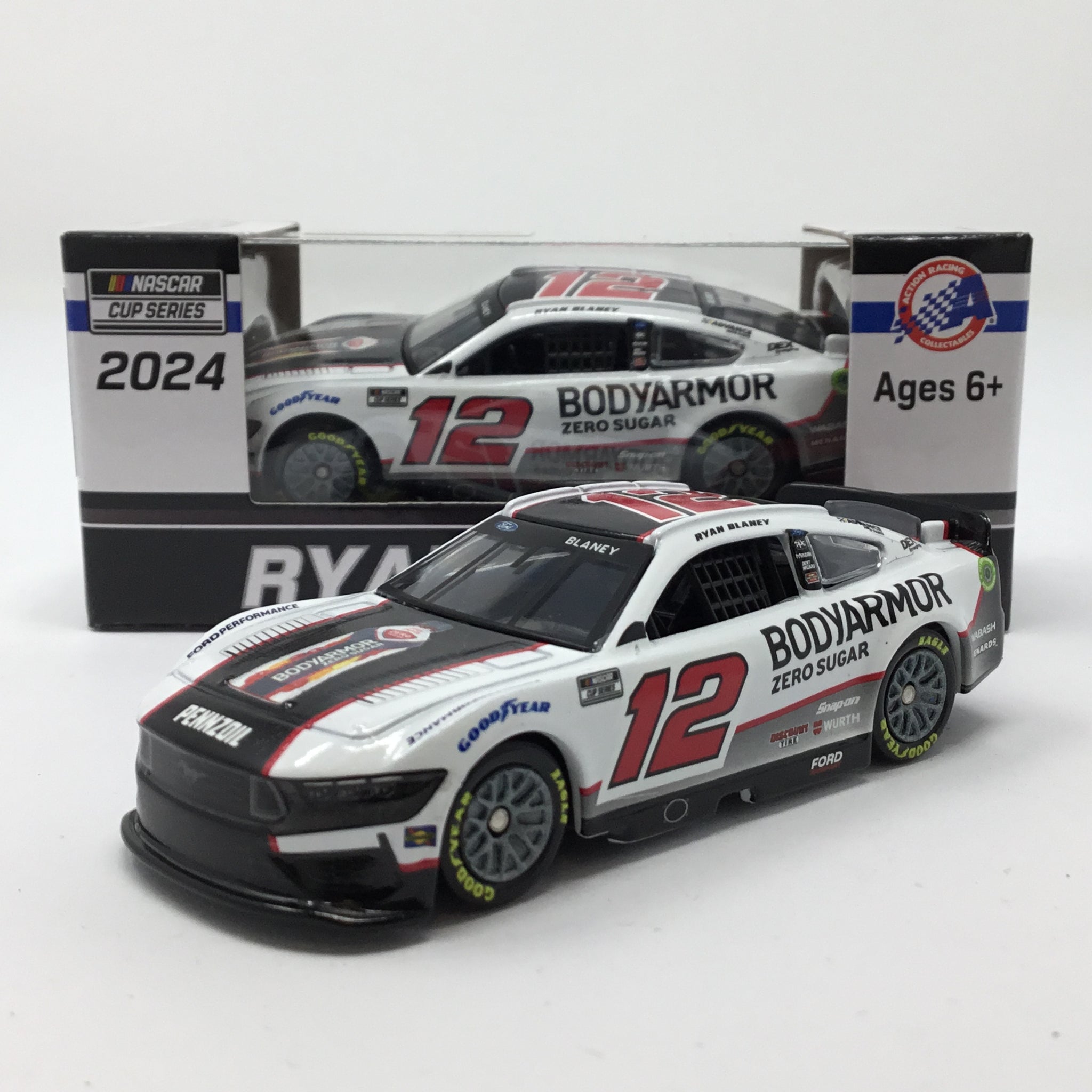 2022 RYAN BLANEY #12 Discount Tire 1:64 Nascar In Stock - Foto 8