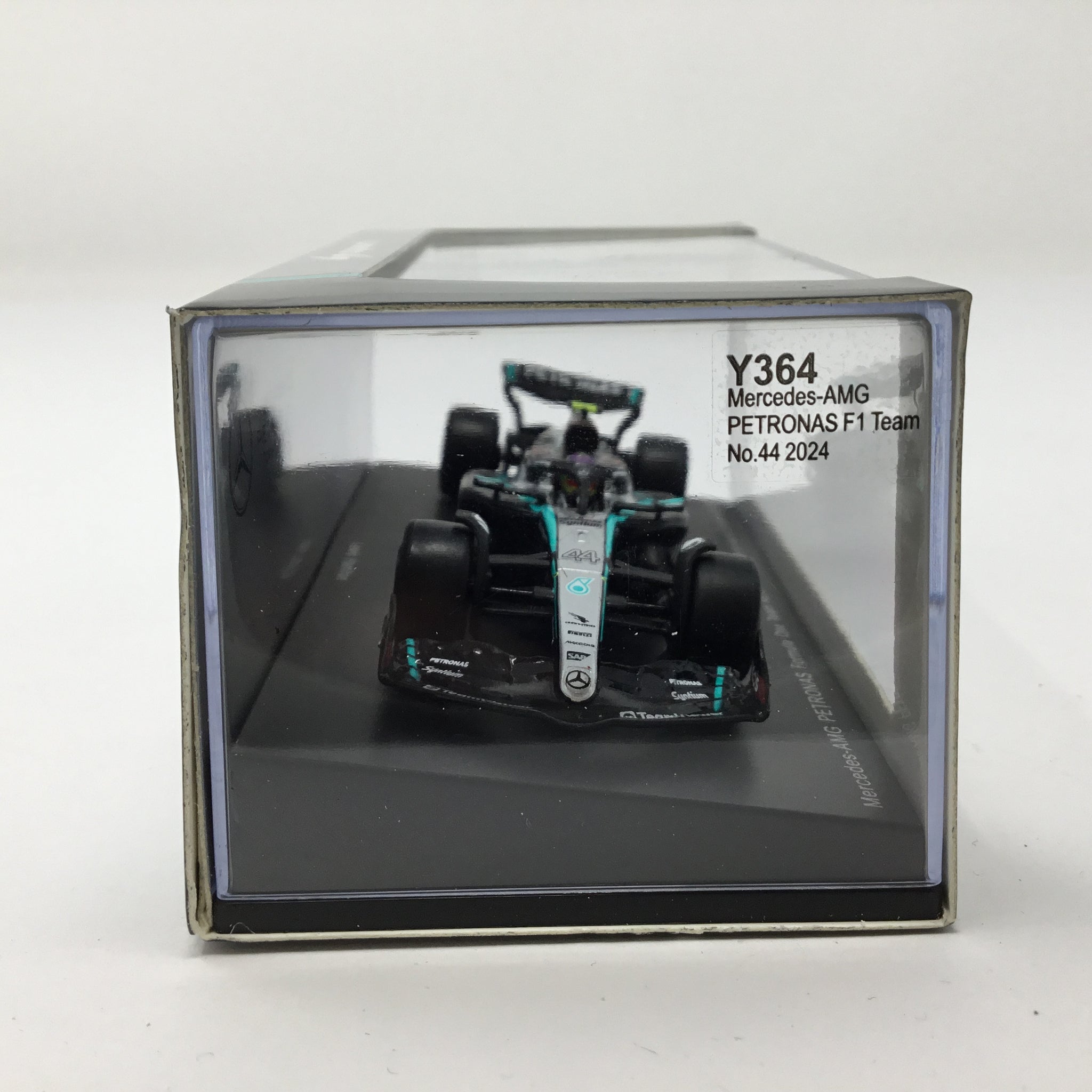 Lewis Hamilton 2024 Mercedes AMG Petronas Spark 1:64 F1 Diecast
