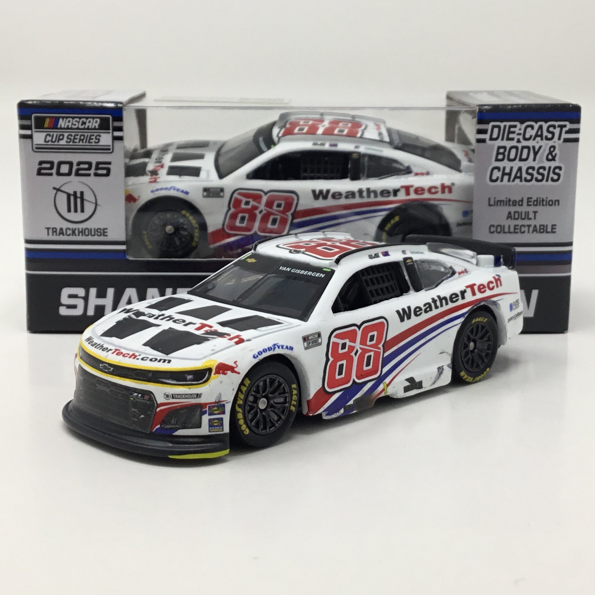 Shane Van Gisbergen 2025 Weathertech Chicago Race Win Foil Number