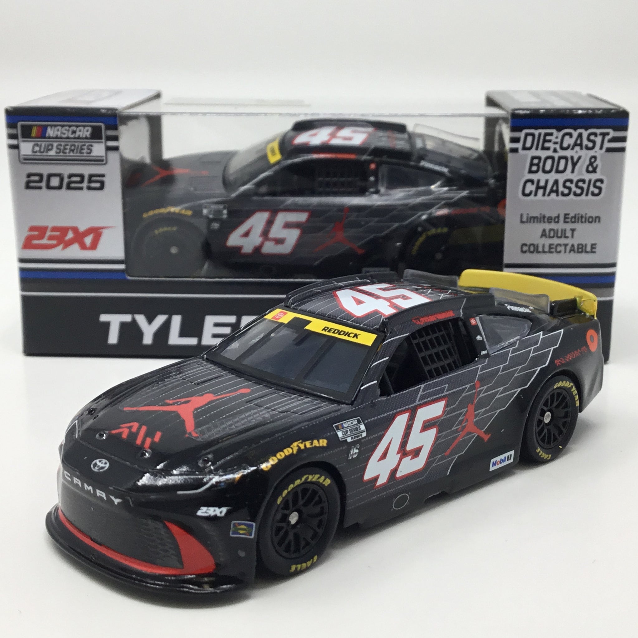 ショーンリミテッド Tyler Reddick 2025 Jordan Brand AJ40 1:64 Diecast – Spoiler Diecast