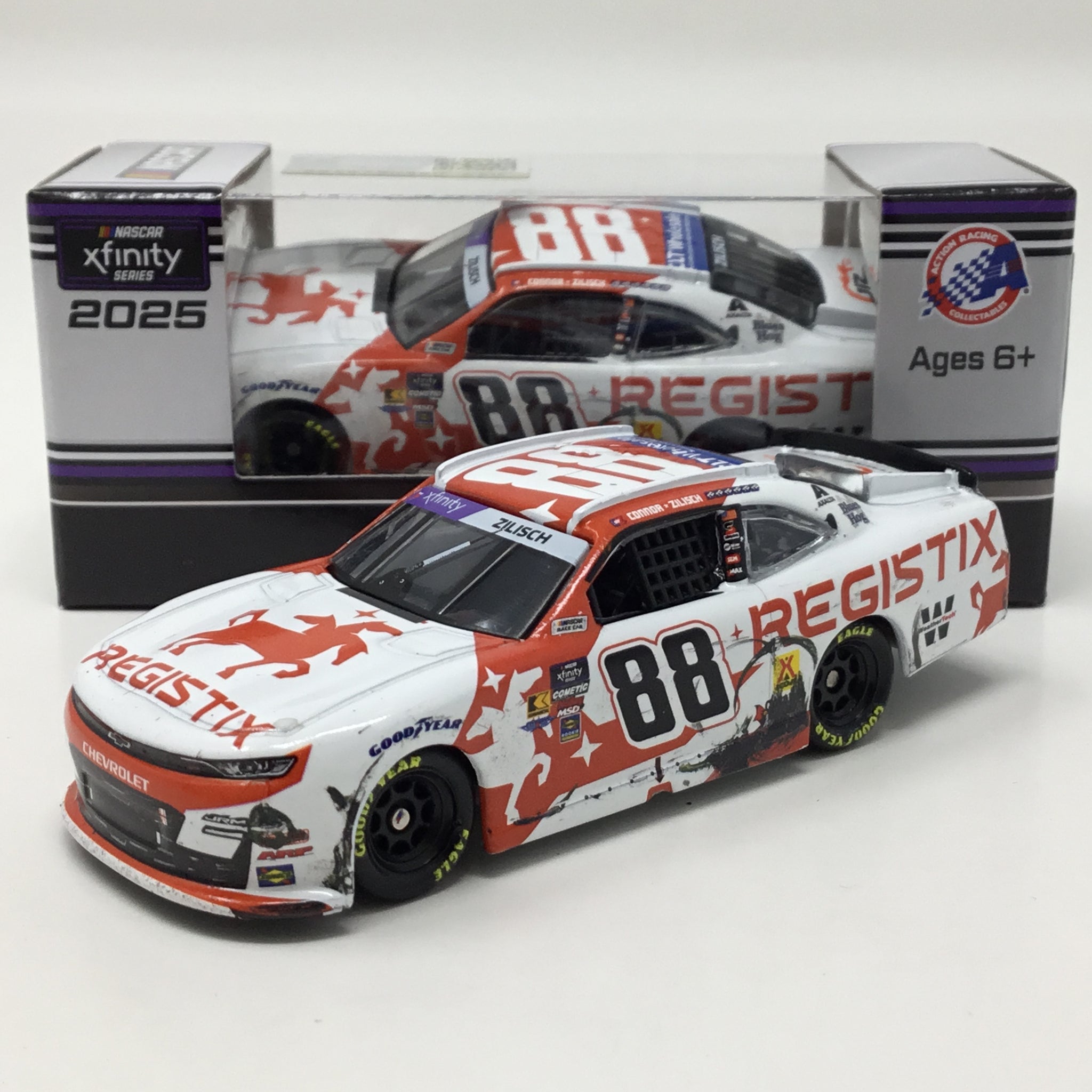Connor Zilisch 2025 Registix Watkins Glen Race Win Foil Number 1