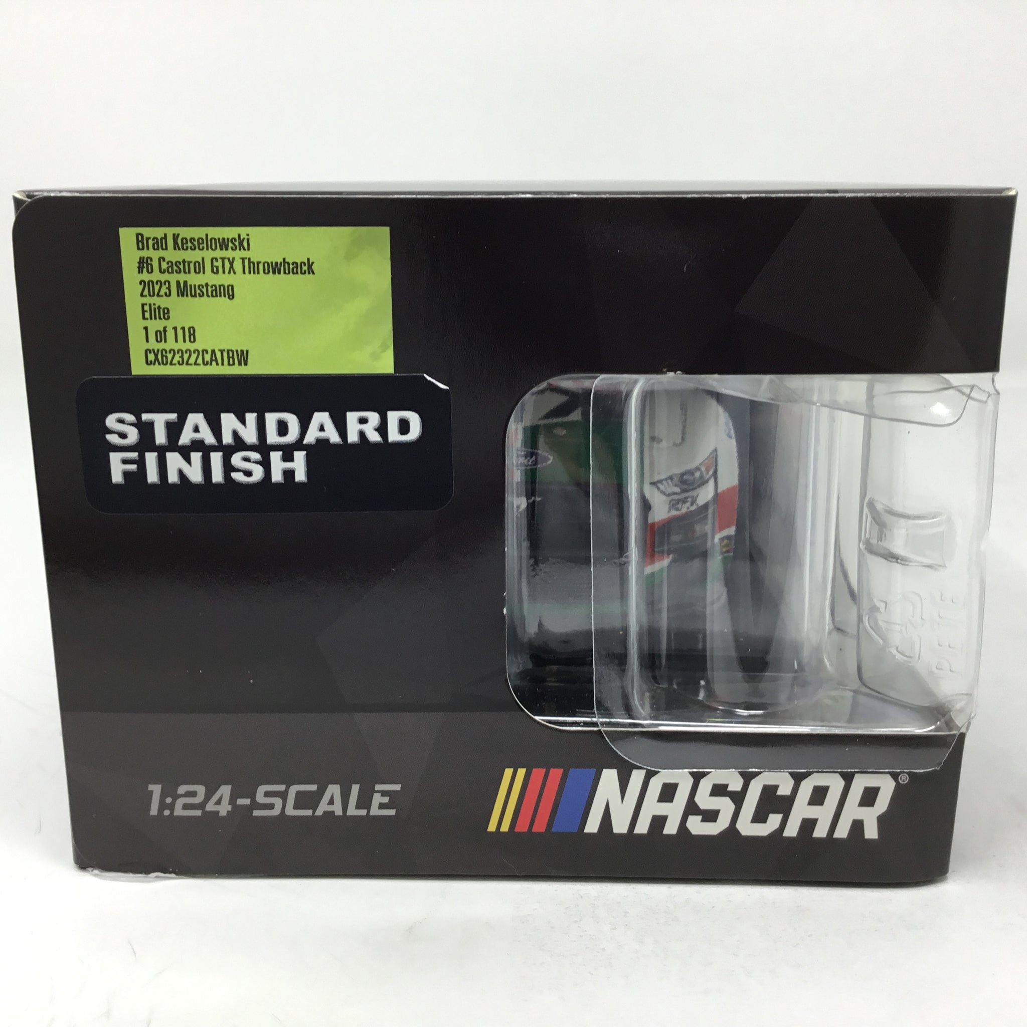 Brad Keselowski 2023 Castrol GTX Darlington Throwback Foil Number