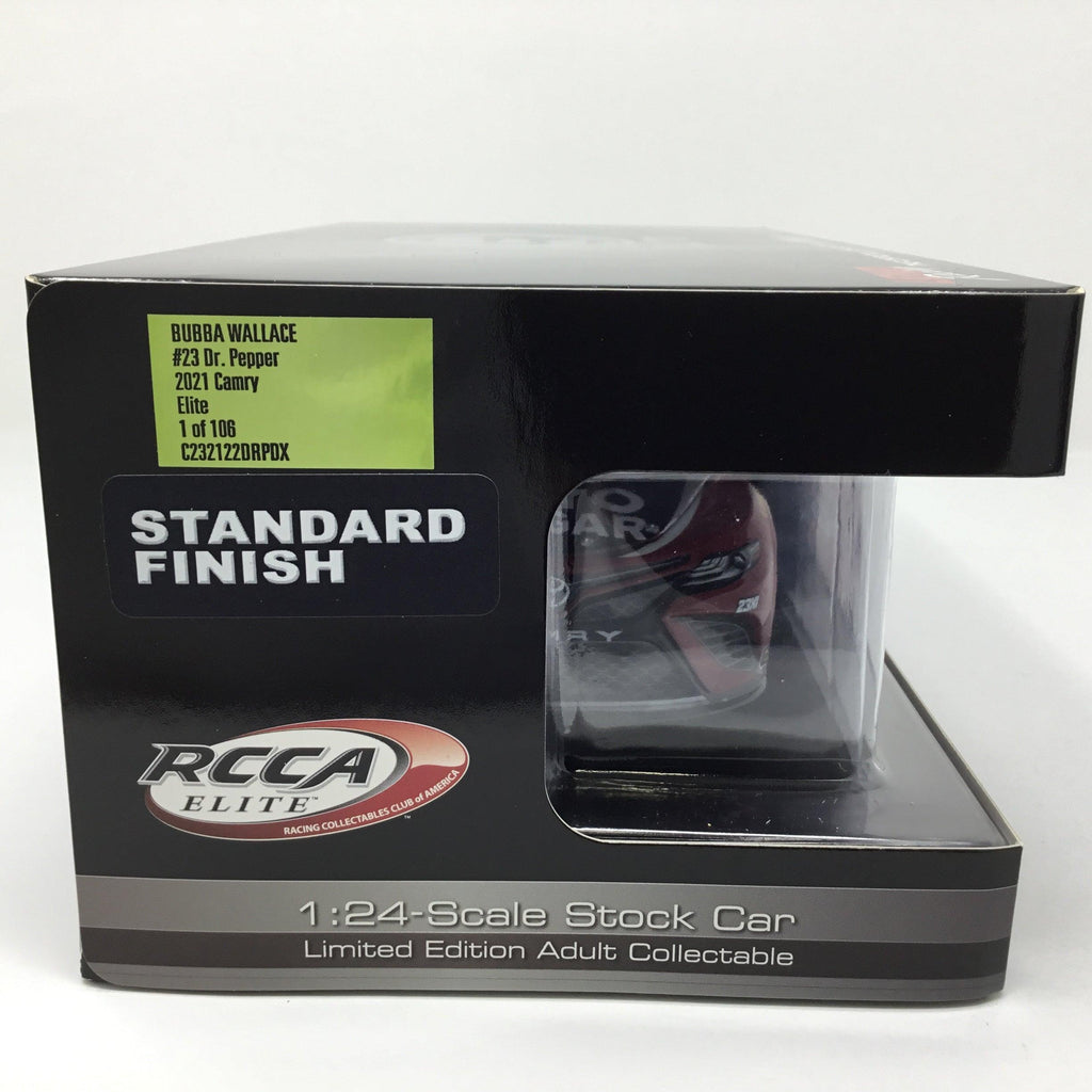 Bubba Wallace 2021 Dr. Pepper Zero Sugar Elite 1:24 Diecast - Spoiler Diecast
