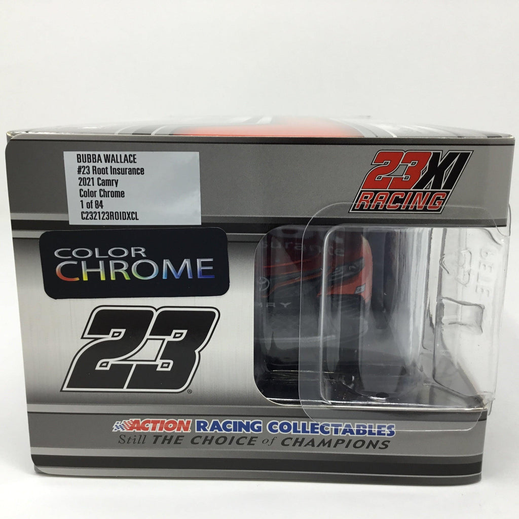 Bubba Wallace 2021 Root Insurance Color Chrome 1:24 Diecast - Spoiler Diecast