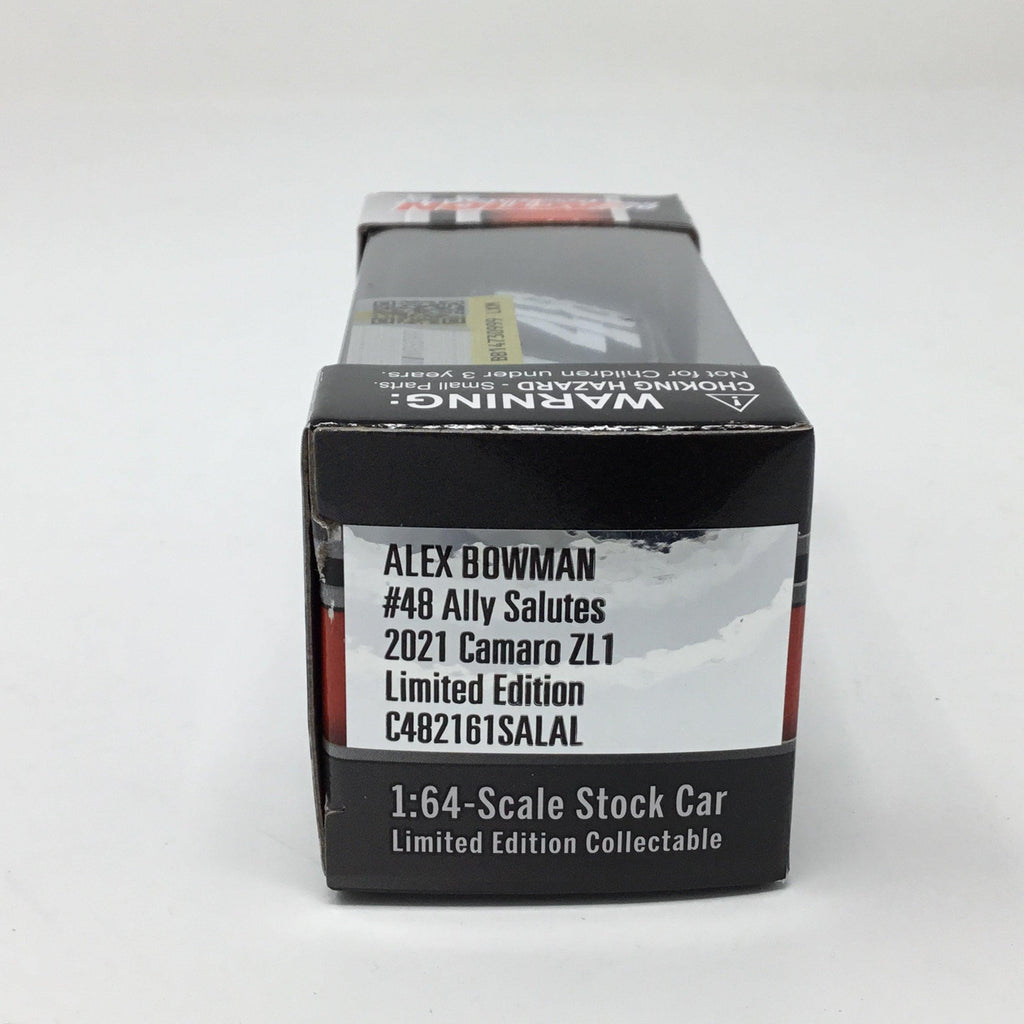 Alex Bowman 2021 Ally Salutes Metal Chassis 1:64 Diecast - Spoiler Diecast