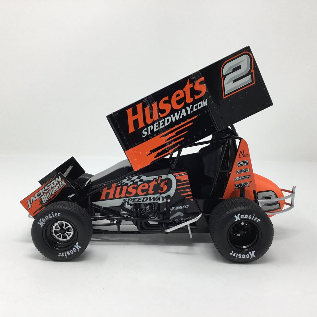 David Gravel 2021 Hussets Speedway Sprint Car 1:18 Diecast - Spoiler Diecast
