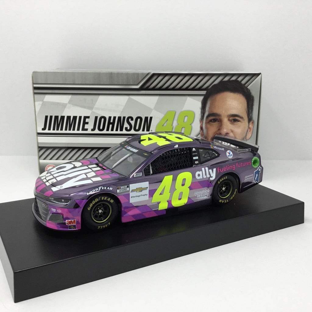 Jimmie Johnson 2020 Ally Fueling Futures Color Chrome 1:24 Diecast - Spoiler Diecast
