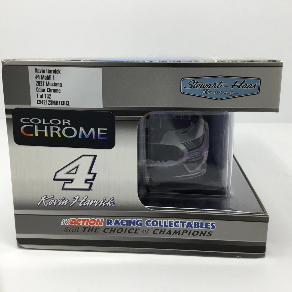Kevin Harvick 2021 Mobil 1 Color Chrome 1:24 Diecast - Spoiler Diecast
