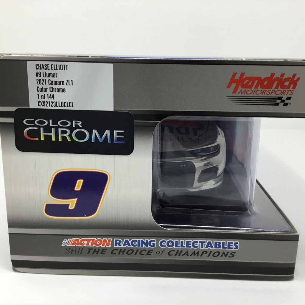 Chase Elliott 2021 Llumar Color Chrome 1:24 Diecast - Spoiler Diecast