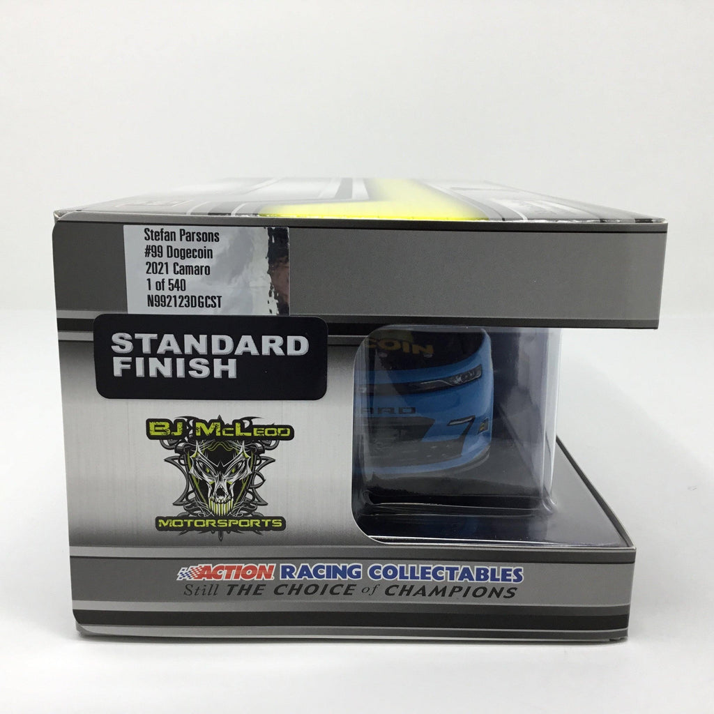 Stefan Parsons 2021 Dogecoin 1:24 Diecast - Spoiler Diecast