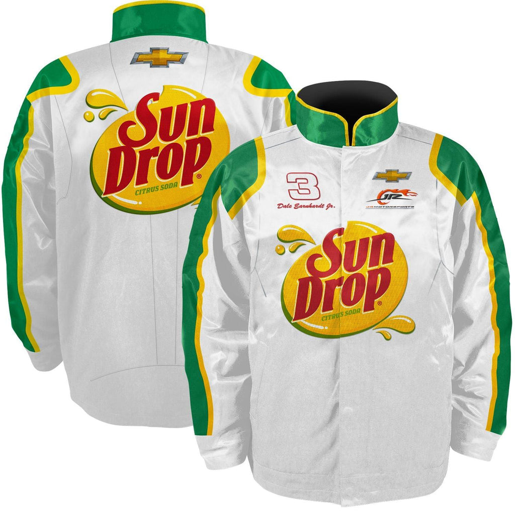 Dale Earnhardt Jr. Sun Drop Adult Nylon Uniform Jacket - Spoiler Diecast