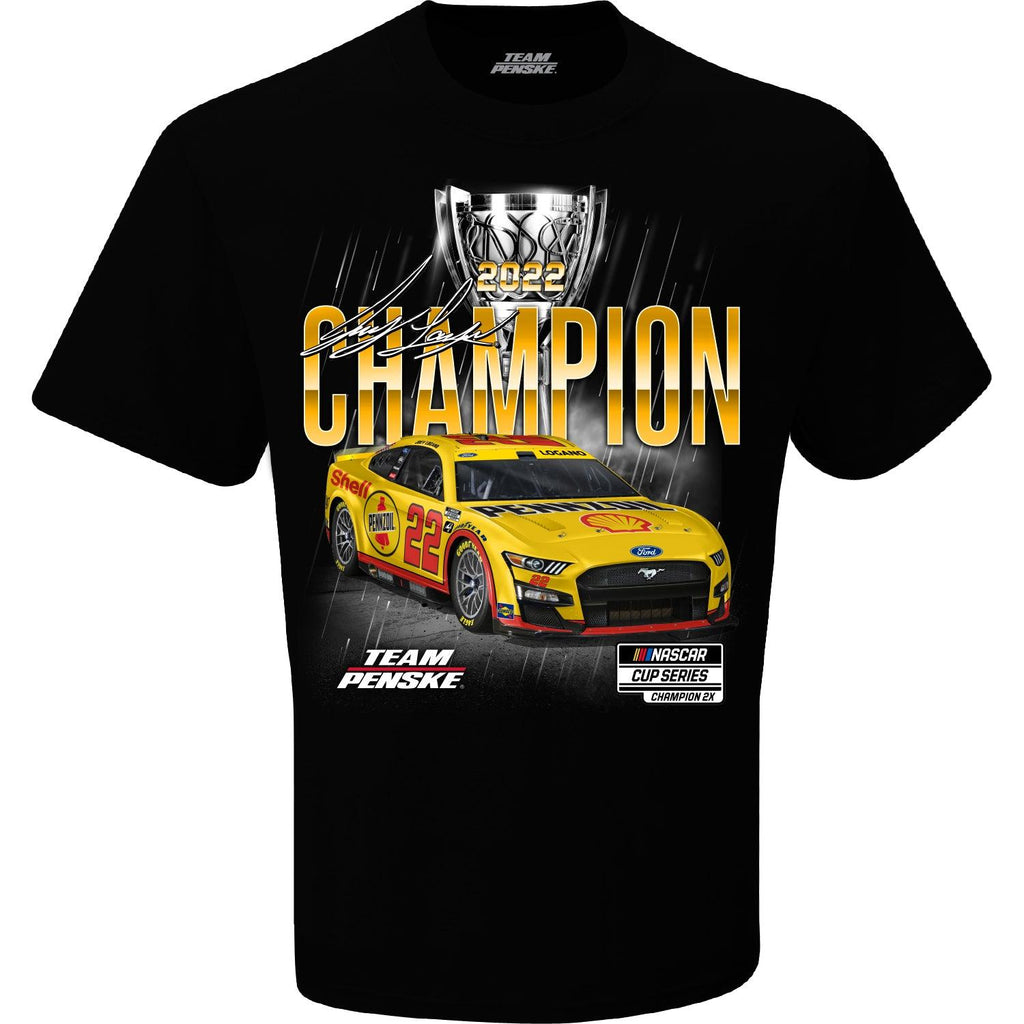 Joey Logano 2022 Adult 1-spot Official Series Champ Tee - Spoiler Diecast